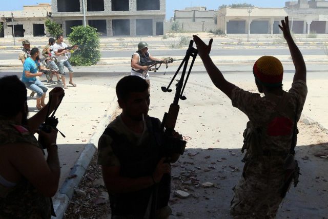 Anti-ISIS forces retake downtown area in Libya’s Sirte