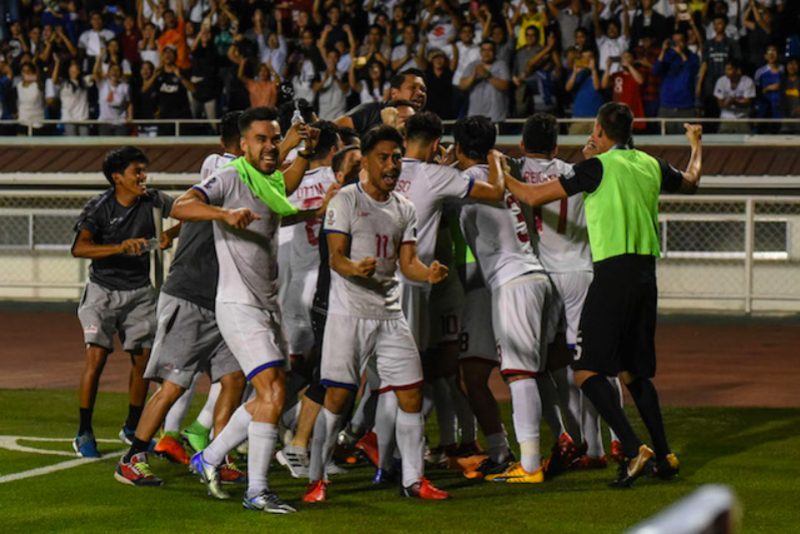 HISTORY. The Philippine Azkals finally make it to the Asian Cup for the first time. Photo by Jerrick Reymarc/Rappler  