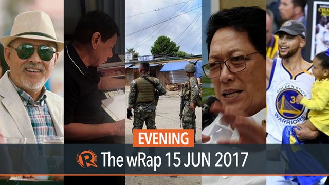 Duterte, DOT and McCann, Curry | Evening wRap