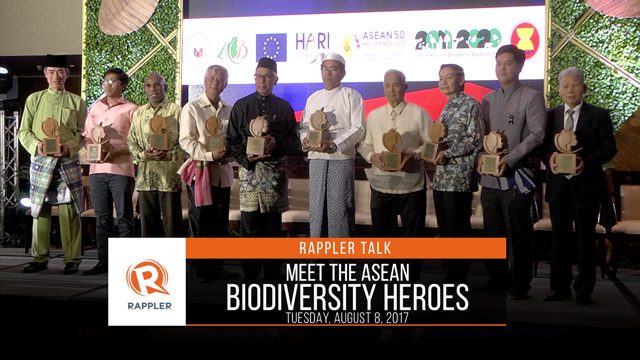 Rappler Talk: Meet the ASEAN Biodiversity Heroes