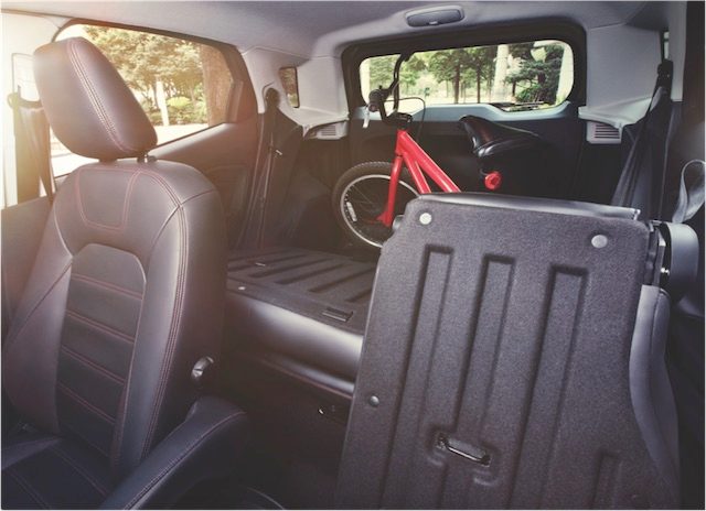 SPACIOUS. Space for your passengers and cargo is ideal for long drives and road trips 