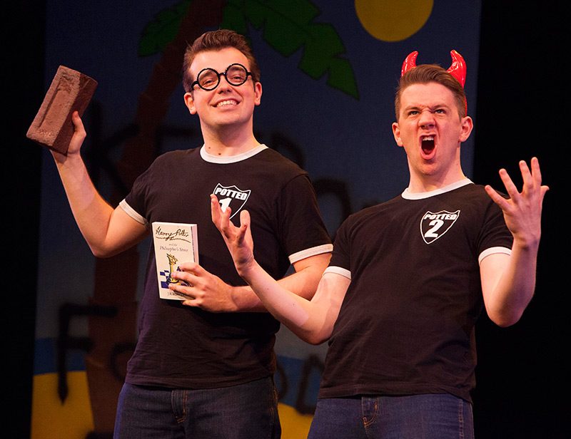 HARRY AND ANYBODY. Did you see 'Potted Potter' in Manila? Photo courtesy of Concertus Manila 