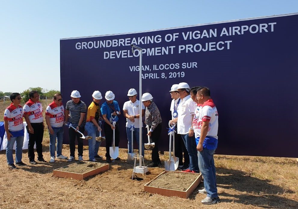 Construction of Vigan Airport runway extension starts