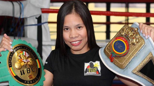 Gretchen Abaniel, Filipina boxing wonder woman, fights on
