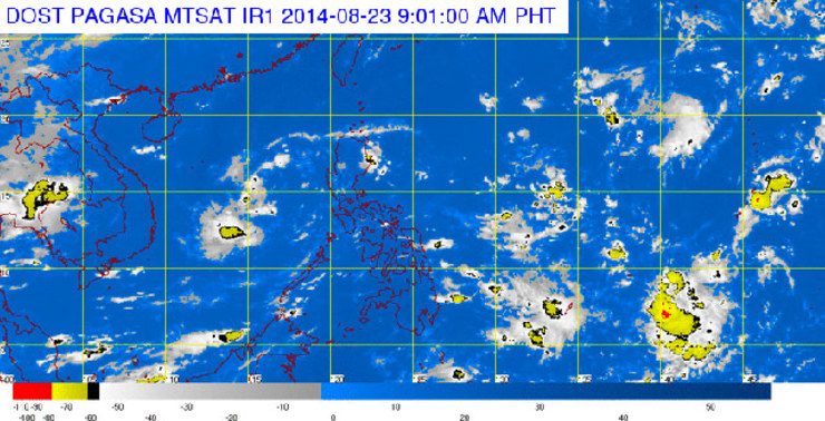 Cloudy Saturday for Manila, rest of the country