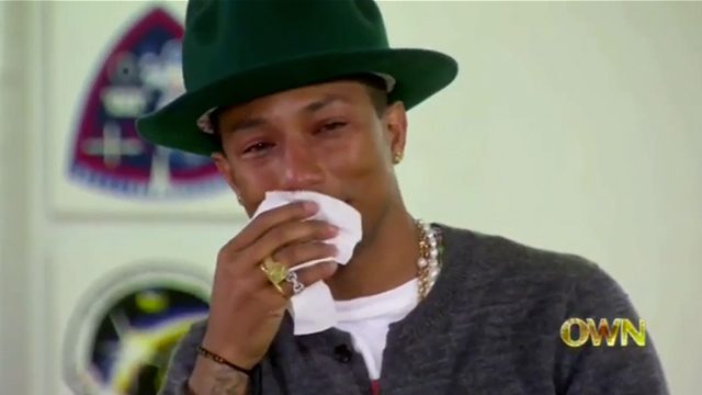 WATCH: What made Pharrell cry ‘Happy’ tears of joy?