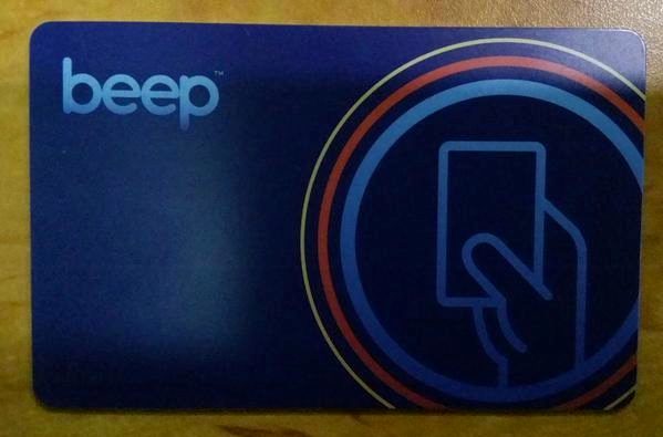 Tap-and-go beep cards now accepted on BGC buses