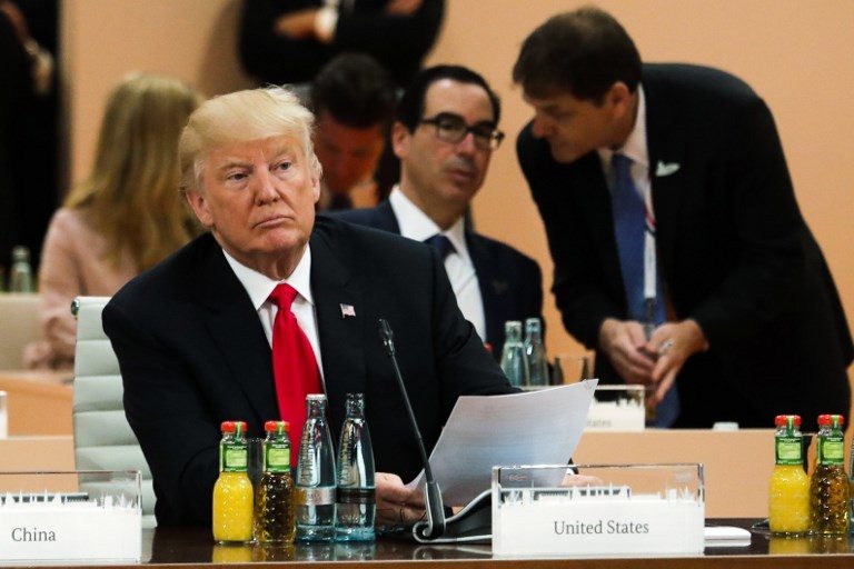 Stormy G20 ends with opt-outs for Trump on climate, trade