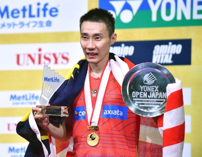 Lee Chong Wei raih gelar Japan Open keenam