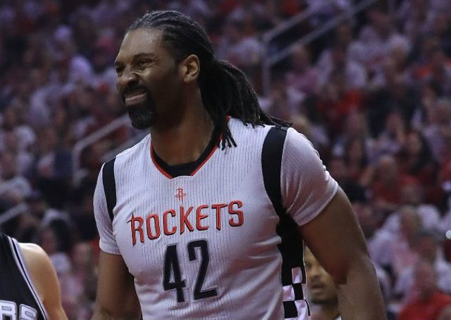 Nene out of Rockets’ playoff push with thigh injury