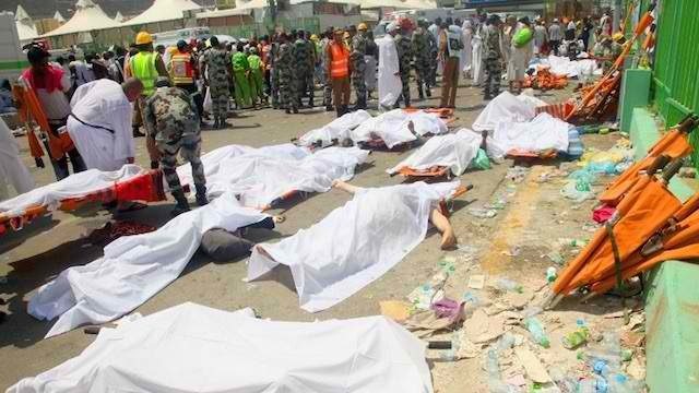 TRAGEDY. Hundreds are dead after a tragic stampede at the Hajj pilgrimage. Photo by AFP  