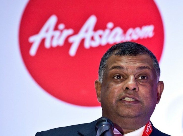 IMAGE OF CALM. Malaysian mogul Tony Fernandes maintained an image of calm Sunday even as his company plunged into its first major crisis. Photo by Agence France-Presse