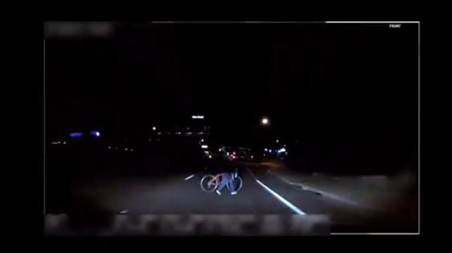 Dashcam video shows final seconds before fatal Uber crash
