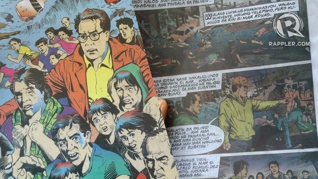 Roxas shrugs off criticism, thanks supporters for comic book