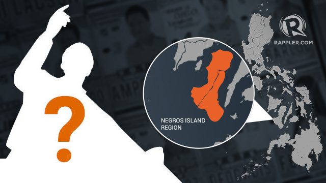 Who is running in the Negros Island Region | 2016 Elections
