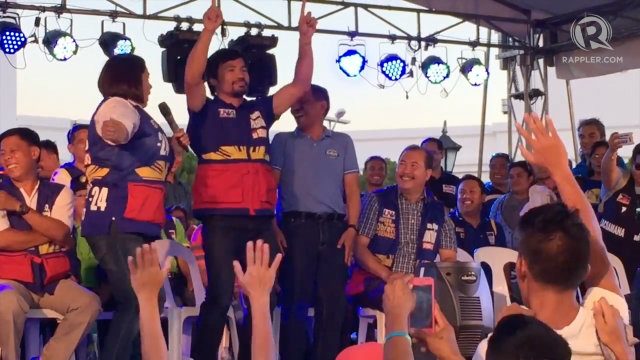 Can Pacquiao​ ​turn the tide for Binay​ ​in Mindanao​?