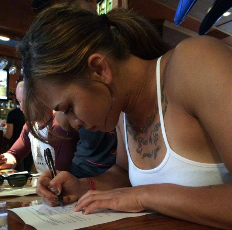 PXC female fighter Curran signs with UFC