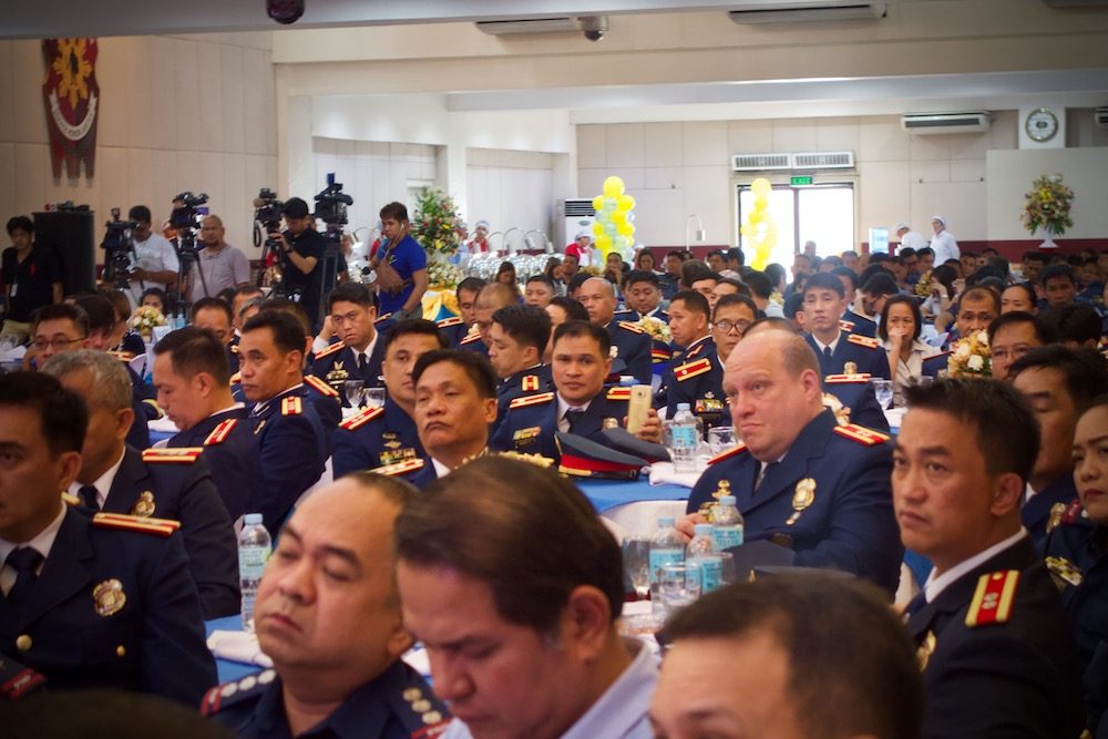 15 months after Espinosa slay, Marvin Marcos parties in Camp Crame