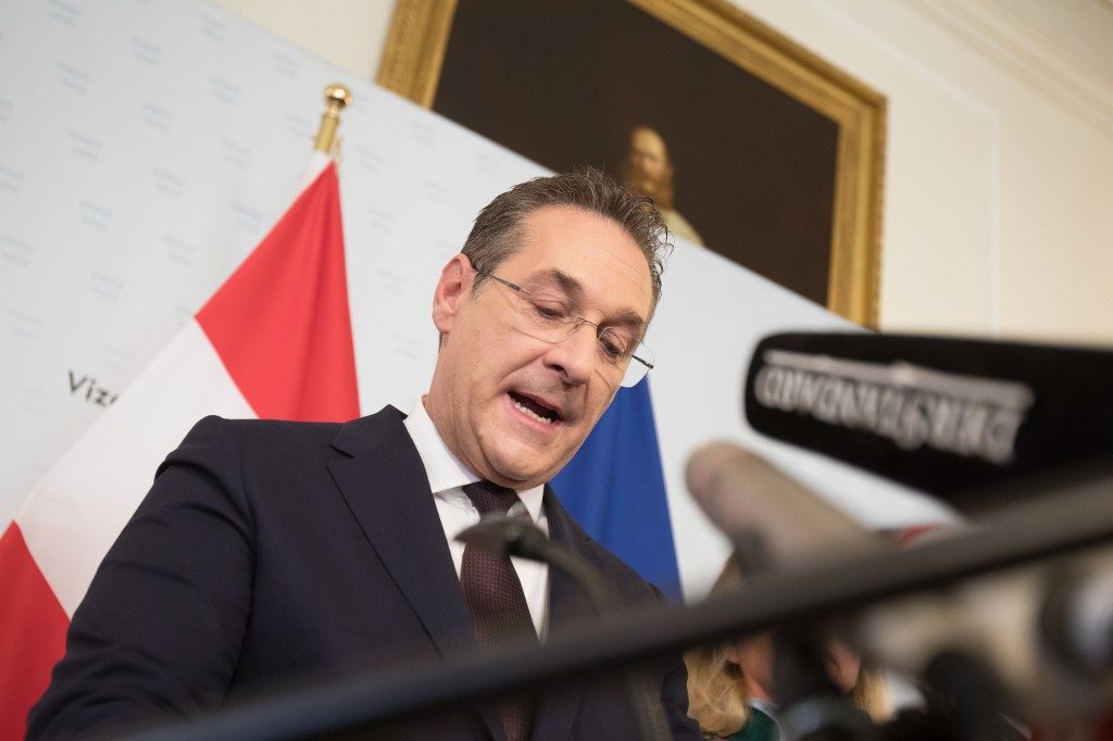 Austrian far-right leader resigns over ‘Ibiza affair’