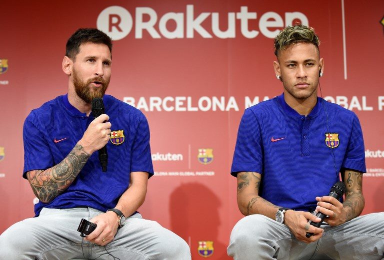 Messi bids farewell to friend Neymar on Instagram