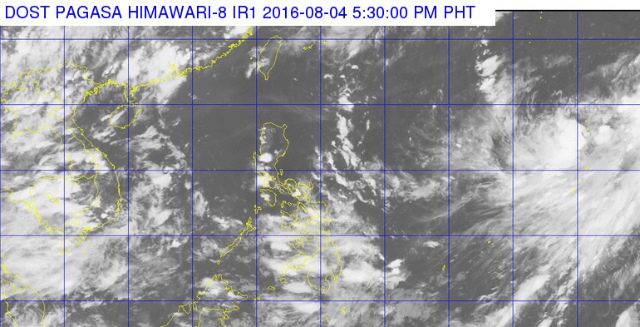 Light to moderate rains for E. Visayas, Mindanao on Friday
