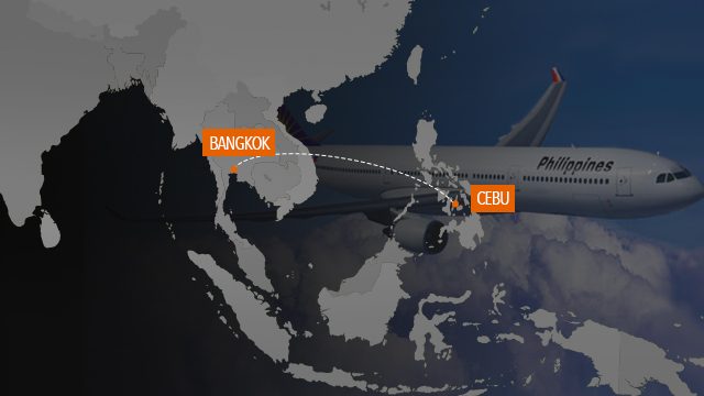 PAL to begin direct Cebu-Bangkok flights on December 2