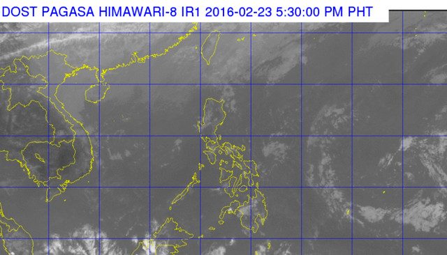 Some light rains for N. Luzon islands on Wednesday