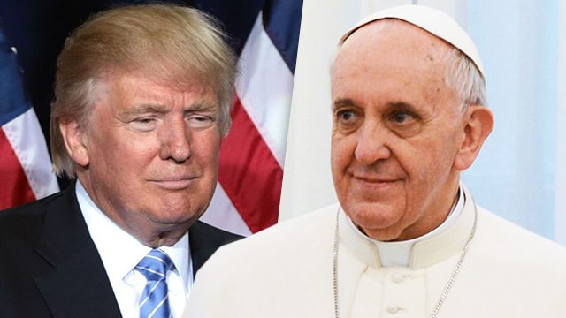 All smiles as Pope asks Trump to work for peace