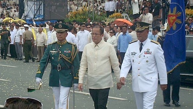 The first day of Aquino’s last year in Malacañang
