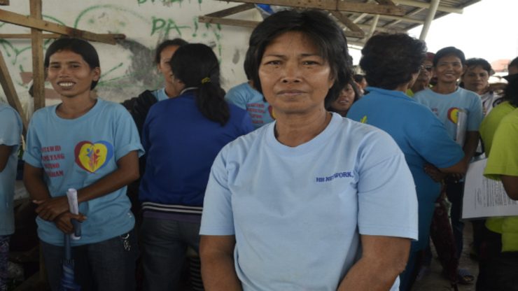 BY ALL MEANS. Typhoon Yolanda might have put a big dent on their lives but Ester Baguinod is determined to do whatever it takes for their children to finish school. 
