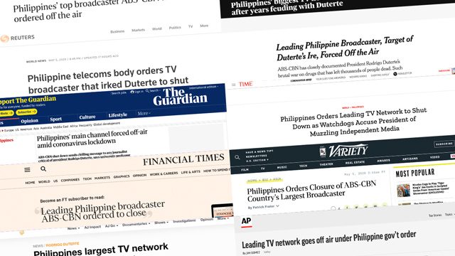 How foreign media are covering ABS-CBN’s shutdown
