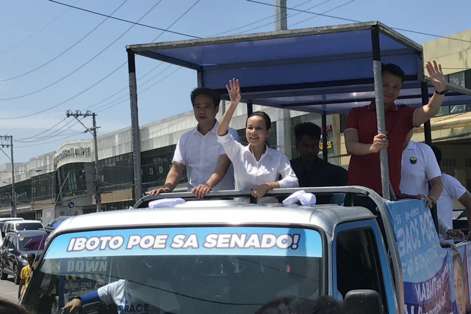 Poe stresses importance of ‘independent’ Senate in Bulacan sortie