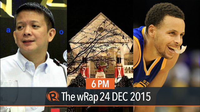 Chiz on Comelec, Xmas lights, Steph Curry | 6PM wRap