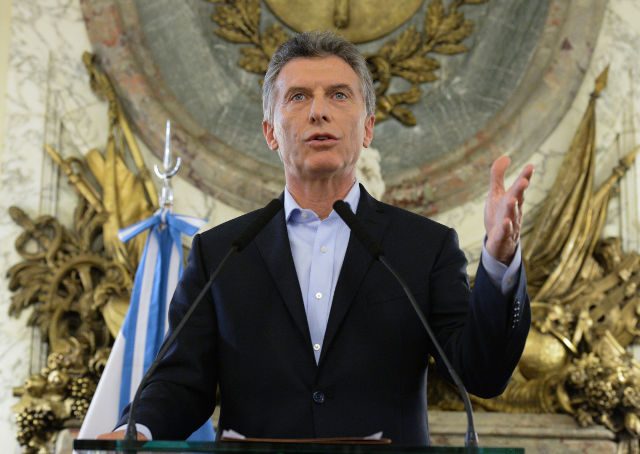 Argentine unions to lead protest against president