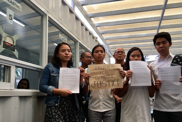 Student leaders want Aguirre out of ‘landmark’ Kian delos Santos case
