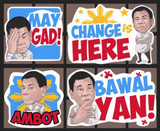 ‘May Gad!’ Duterte Viber stickers to be released after SONA