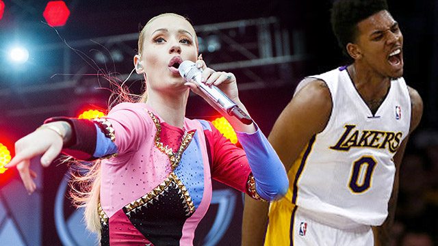 WATCH: Lakers guard Nick Young proposes to Iggy Azalea