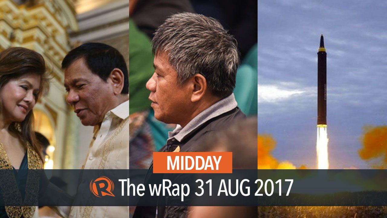 Imee Marcos, Ombudsman, North Korea | Midday wRap