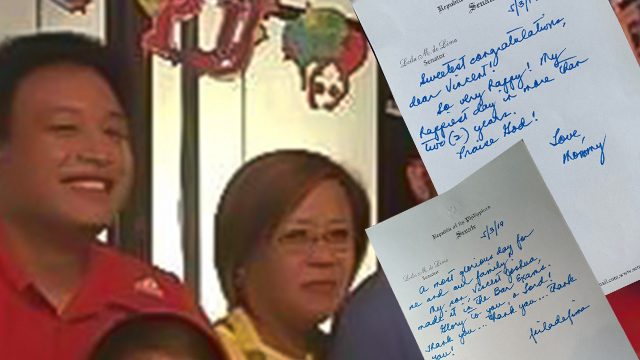 Court allows De Lima to attend lawyer son’s thanksgiving dinner