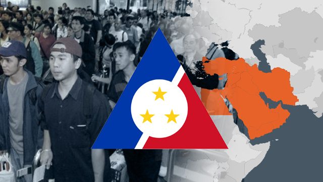 DOLE mulls limiting OFW deployment to Middle East