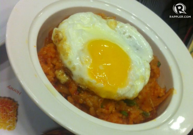 COMPLETE YOUR MEAL. Eat your chicken with some kimchi fried rice – the way most Koreans would