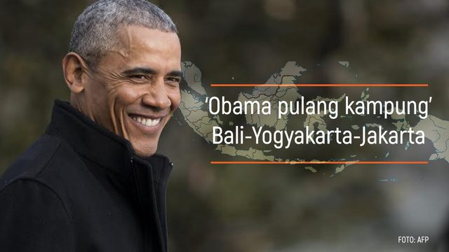 Obama hari ini akan kunjungi Kebun Raya Bogor