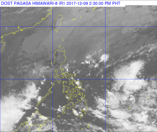 Cloudy skies with scattered rains in parts of Luzon on Sunday