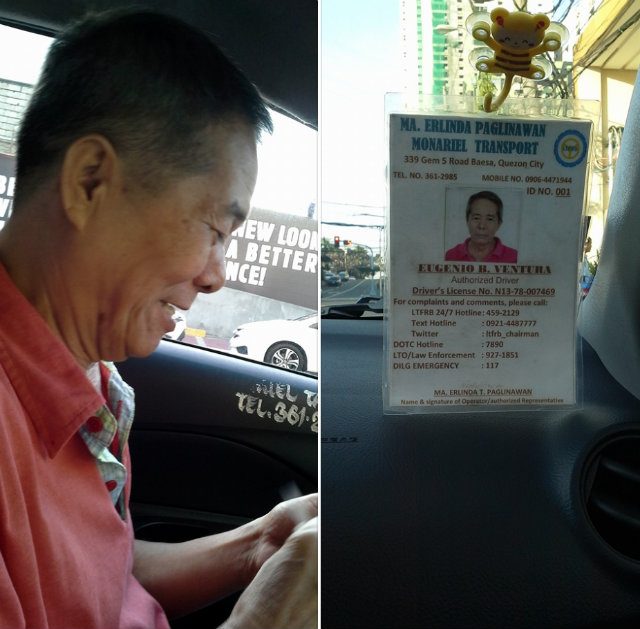 Taxi driver goes viral for being nice