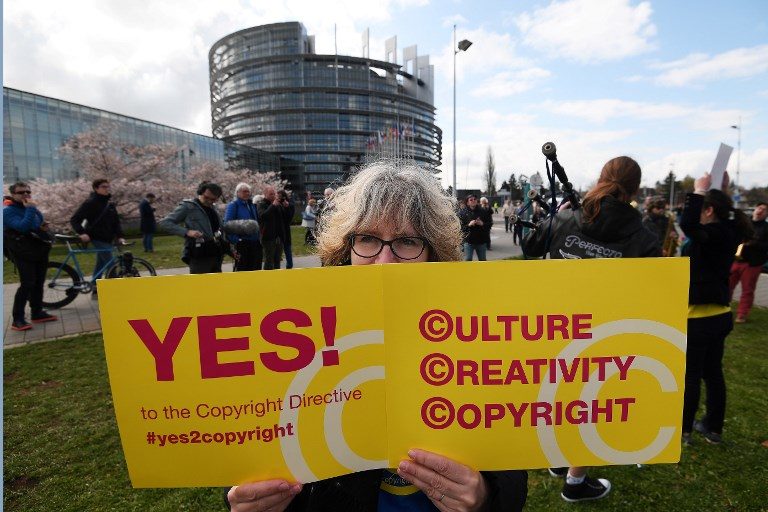European Parliament adopts copyright reform in blow to big tech