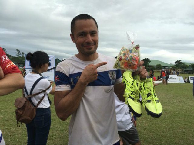Derek Ramsay overcome an infected toe to compete in the Manila Spirits finals. Photo by Ryan Songalia 