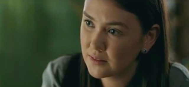 COMMITMENT. Angelica Panganiban joins the cast as an idealistic journalist who is fighting to tell the truth that she believes the public deserves to hear. Screenshot courtesy of Unitel Productions, Inc. 