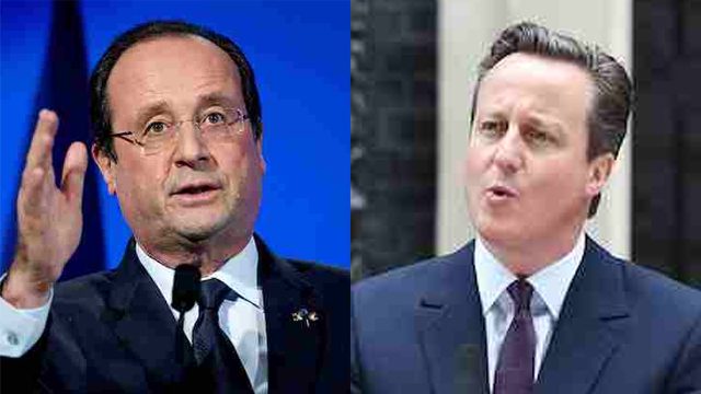 Hollande, Cameron to meet for Syria, anti-terrorism talks