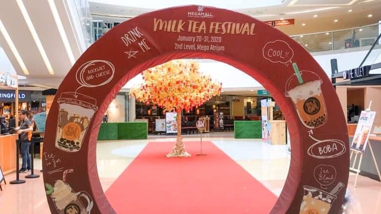 LOOK: There’s a Milk Tea Festival happening at SM Megamall