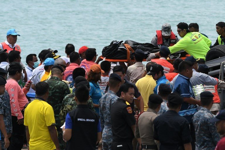 Toll from deadly Thai tourist boat sinking rises to 41